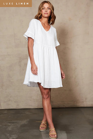 EB & IVE Te Amo Dress - Salt