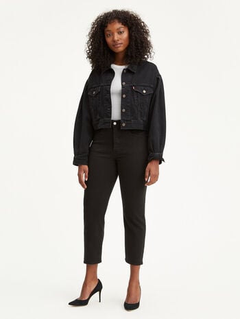 LEVI'S Wedgie Straight Jeans - Black Sprout