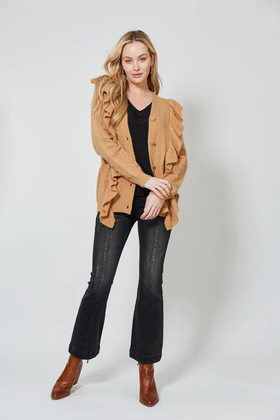 ISLE OF MINE Romy Ruffle Cardigan