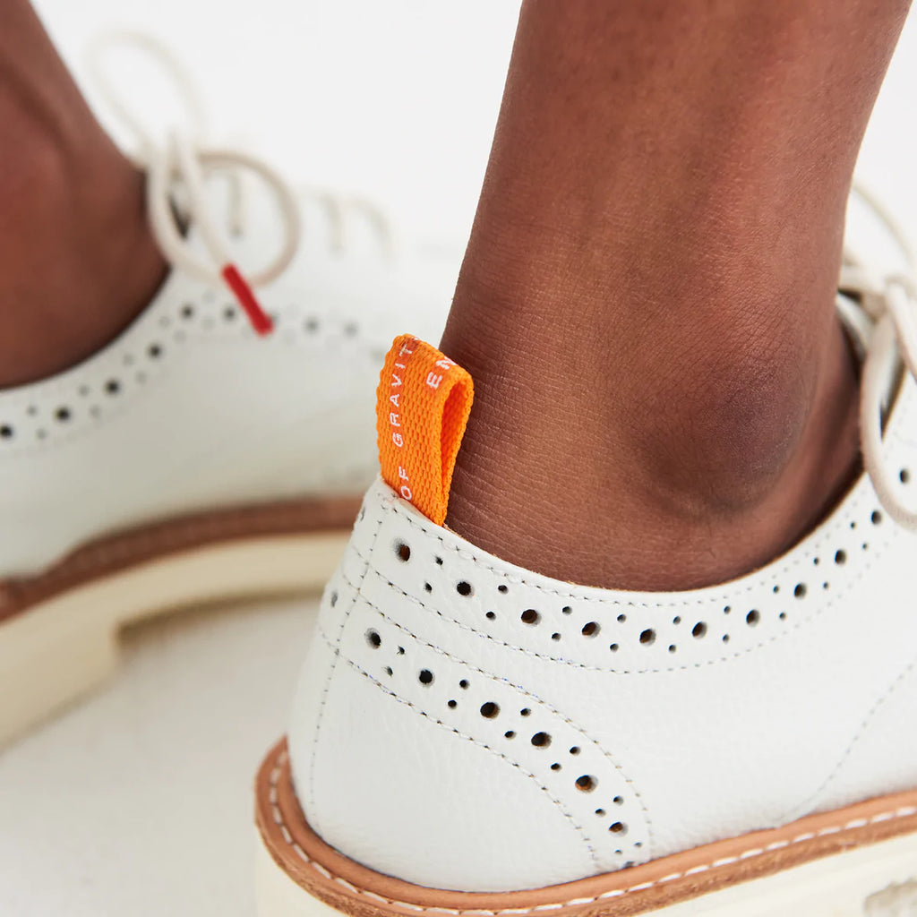 ROLLIE Derby Brogue Rise White Tumble Minty Lifestyle