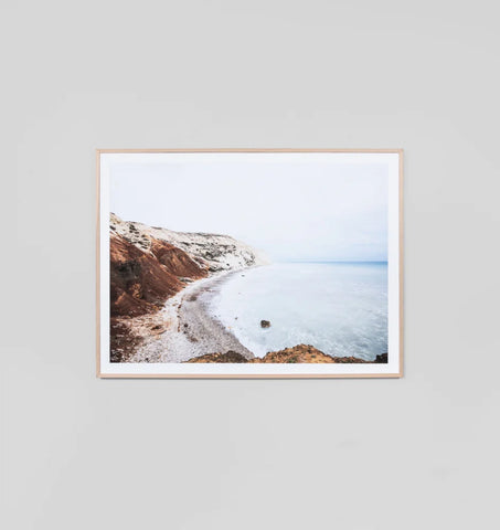 MIDDLE OF NOWHERE - Aphrodites Cove Framed Print