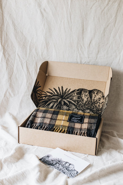 THE GRAMPIANS GOODS CO Heritage Collection Scottish Tartan Blankets