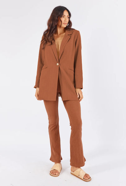 GIRL AND THE SUN Dolores Blazer