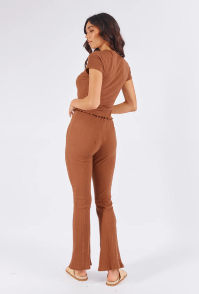 GIRL AND THE SUN Sophie Flared Pants