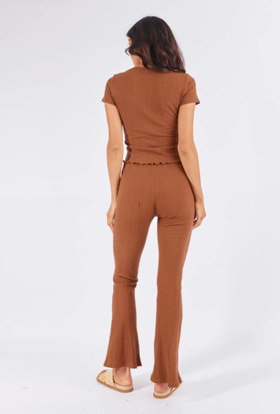 GIRL AND THE SUN Sophie Flared Pants
