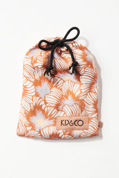 KIP & CO Linen Pillowcases - Hibiscus