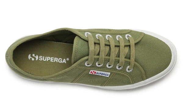SUPERGA 2750 Cotu Classic Sneaker - Green Safari