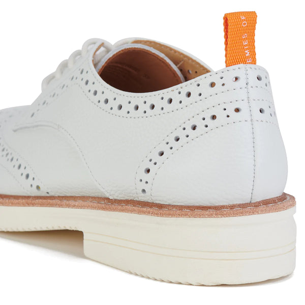 ROLLIE Derby Brogue Rise - White Tumble