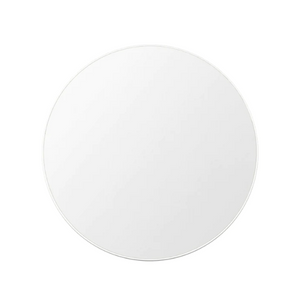 MIDDLE OF NOWHERE Flynn Round Mirror - Bright White