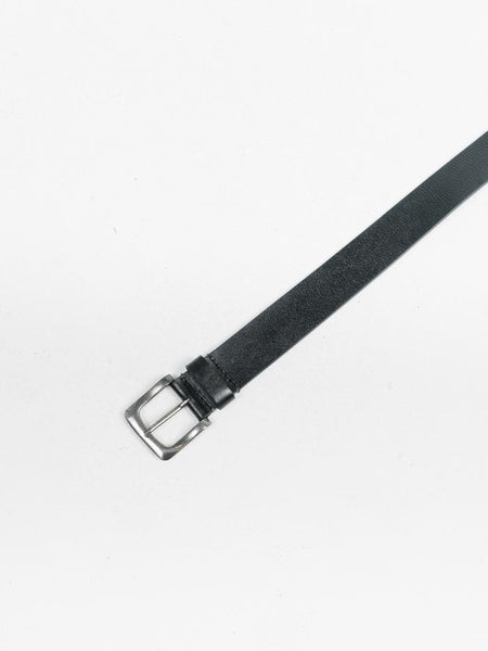 THRILLS Wide Leather Belt - Black