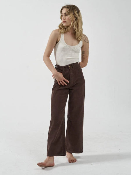 THRILLS Holly Cord Pant - Postal Brown