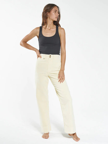 THRILLS Belle Full Length Cord Pant - Sunlight