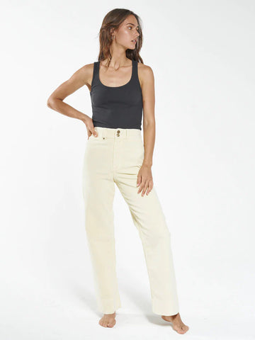 THRILLS Belle Full Length Cord Pant - Sunlight