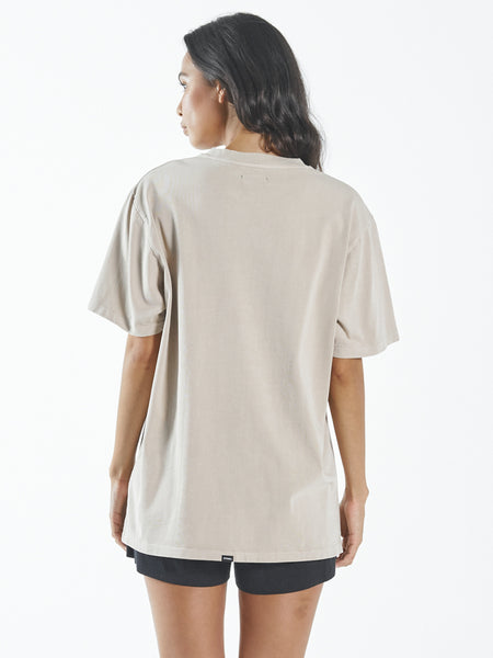 THRILLS Company Alignment Merch Fit Tee - Aged Tan
