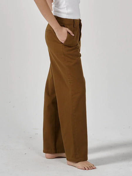 THRILLS Lax Low Slung Pant - Tobacco