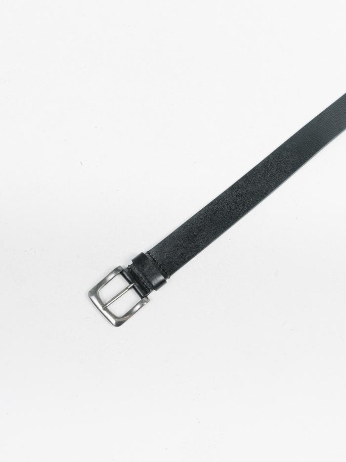 THRILLS Wide Leather Belt - Black (Unisex)