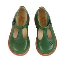 YOUNG SOLES Dottie T-bar Shoe - Pea Green