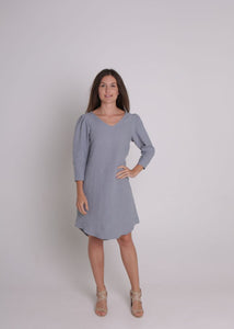 DEVINA LOUISE Blossom Dress - Dove Blue