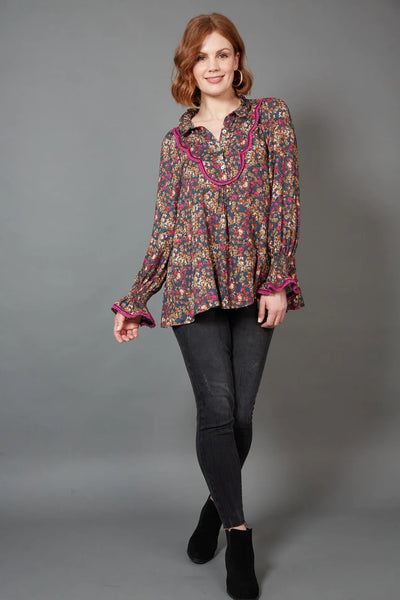 EB & IVE Milli Smock Blouse