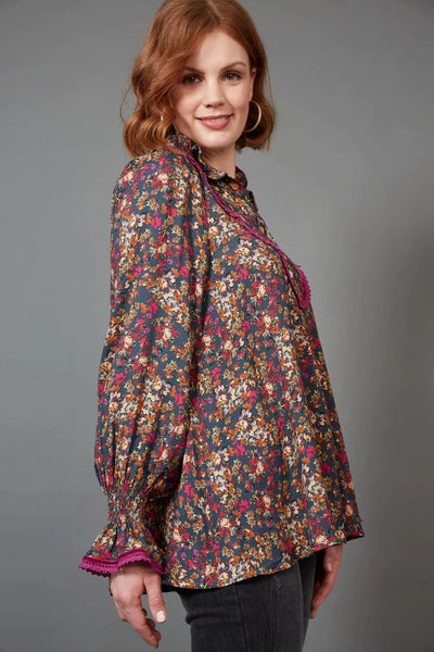 EB & IVE Milli Smock Blouse