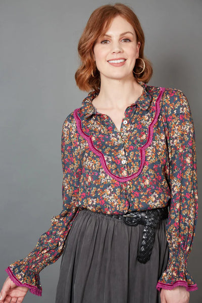 EB & IVE Milli Smock Blouse