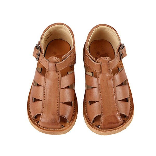 YOUNG SOLES Frankie Fisherman Sandal - Tan