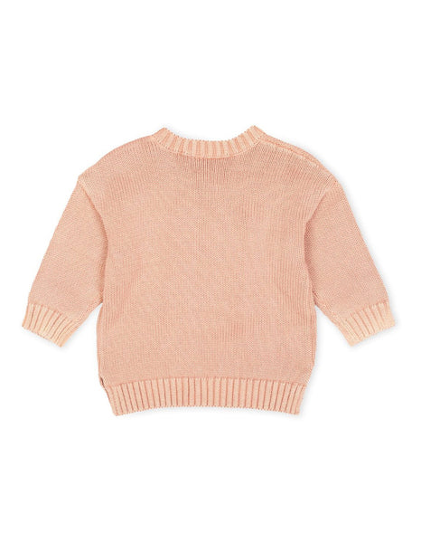 ANIMAL CRACKERS Knight Knit - Dusty Pink