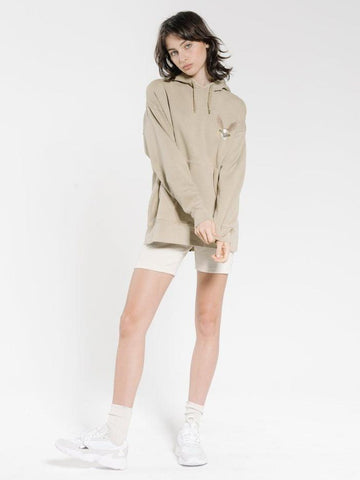 THRILLS Troubled Paradise Slouched Hood - Washed Tan